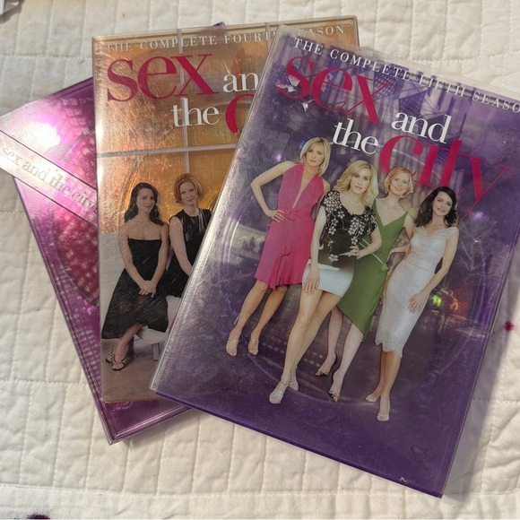 Other - Sex and the City DVDs of Seasons 3, 4, and 5.